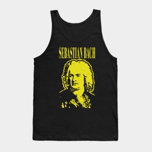 Johann Sebastian Bach Classical Grunge Style Tank Top